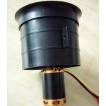 Motor 70 Durchlass 129mm 12-Blatt-EDF-Kanalventilator 2850-6S Bürstenloser Motor Dynamische Balance Hohe Leistung für Rc Jet Airplane EDF Plane